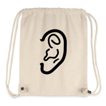 Ear Line - Stanley/Stella Recycled Gym Bag - natural - Front