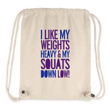 Squat - Stanley/Stella Recycled Gym Bag - natural - Front