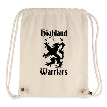 Highland Warriors - Stanley/Stella Recycled Gym Bag - natural - Front