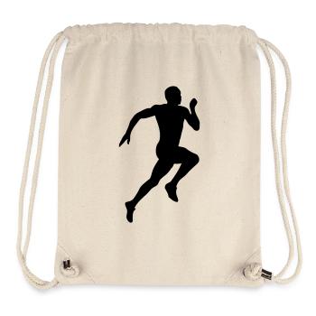 running - Stanley/Stella recycelter Gym Bag - Naturweiß - Vorne