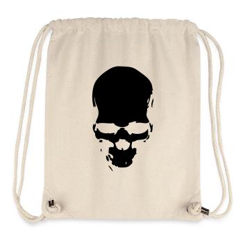 death head skull Pirate2 - Stanley/Stella Recycled Gym Bag - natural - Front