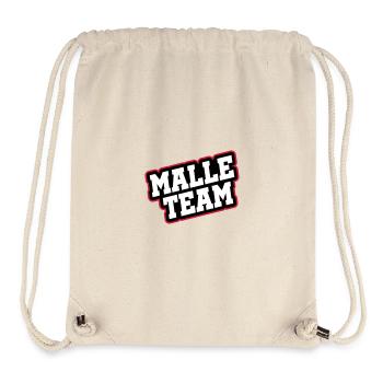 Malle Team - Stanley/Stella Recycled Gym Bag - natural - Front