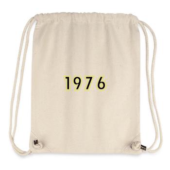 1976 Year Birthday - Stanley/Stella Recycled Gym Bag - natural - Front
