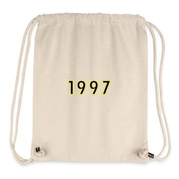1997 Jahr Geburtstag - Stanley/Stella recycelter Gym Bag - Naturweiß - Vorne