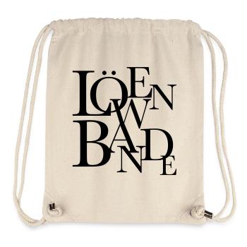Lion Gang Lion Femme Homme Idée Cadeau - Sac à cordon recyclé Stanley/Stella - blanc naturel - Devant