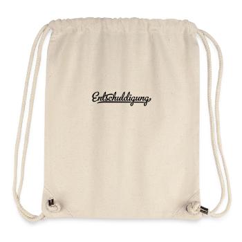 Excuse me - Stanley/Stella Recycled Gym Bag - natural - Front