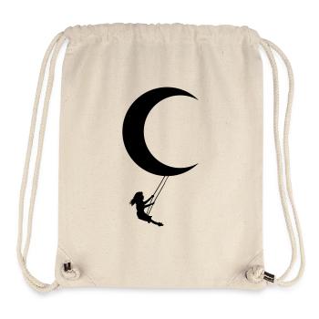 Mond Schaukel - Stanley/Stella recycelter Gym Bag - Naturweiß - Vorne