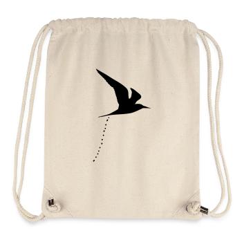 Bird of prey Bird shit bird poop shit 2c - Stanley/Stella Recycled Gym Bag - natural - Front
