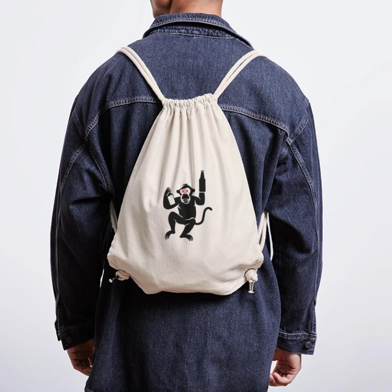 Monkey Beer Stanley/Stella Recycled Gym Bag