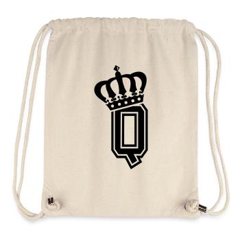 Letter Q - Stanley/Stella Recycled Gym Bag - natural - Front