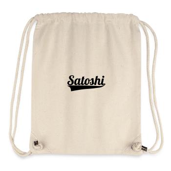 Satoshi Nakamoto - Stanley/Stella recycelter Gym Bag - Naturweiß - Vorne