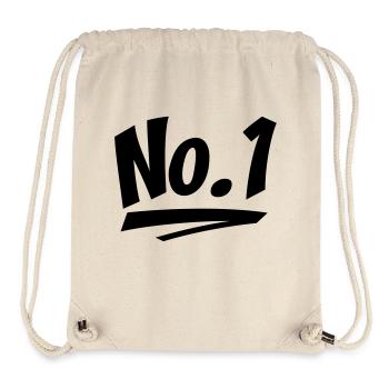 Nummer eins - Stanley/Stella recycelter Gym Bag - Naturweiß - Vorne