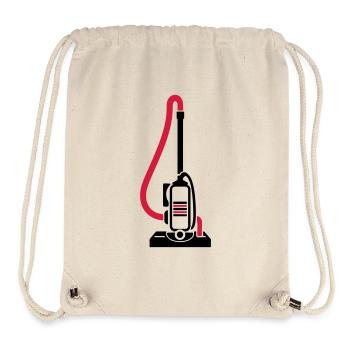 Vacuum Cleaner Symbol Cleaning Company - Stanley/Stella Recycled Gym Bag - natural - Front
