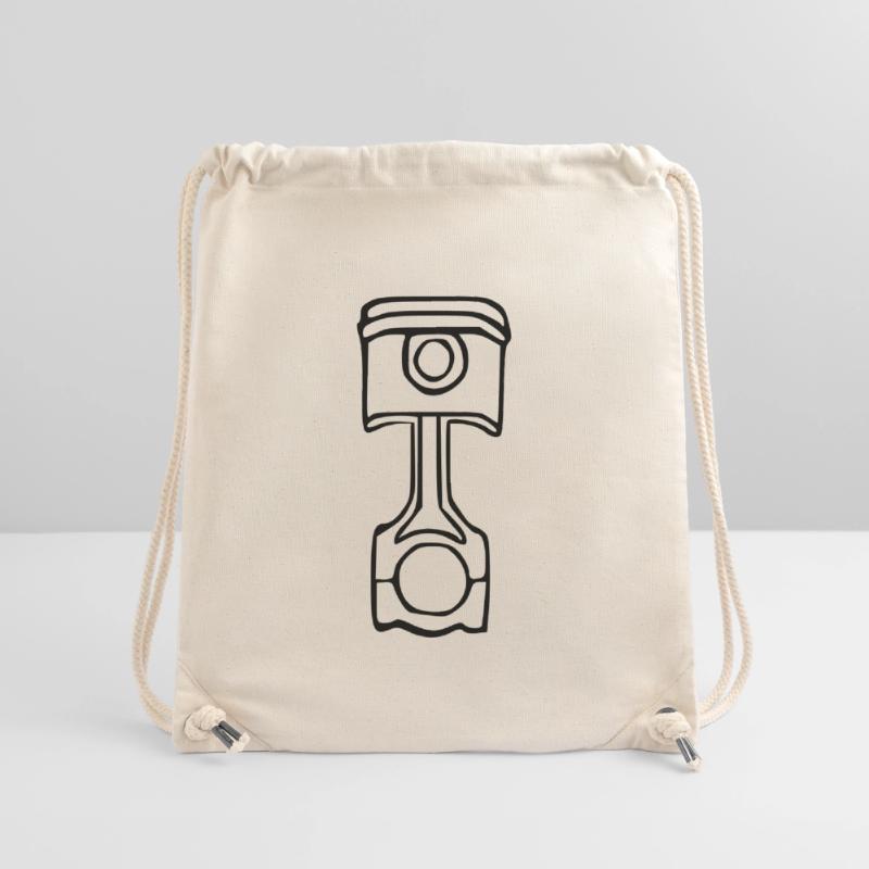 Kolben Pleuel Geschenk Geschenkidee Stanley/Stella recycelter Gym Bag