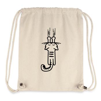 scratching kitty - cat - cats - - Stanley/Stella Recycled Gym Bag - natural - Front