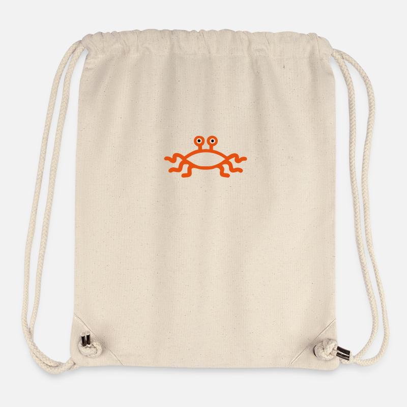 Fliegendes Spaghettimonster - Stanley/Stella recycelter Gym Bag - Naturweiß