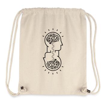 telepathy - Stanley/Stella Recycled Gym Bag - natural - Front