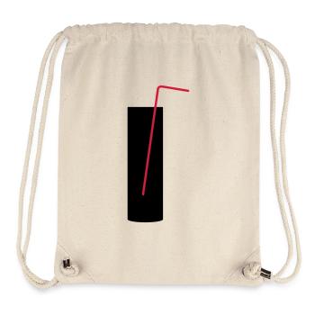 Collinsglas Zombie - Stanley/Stella recycelter Gym Bag - Naturweiß - Vorne