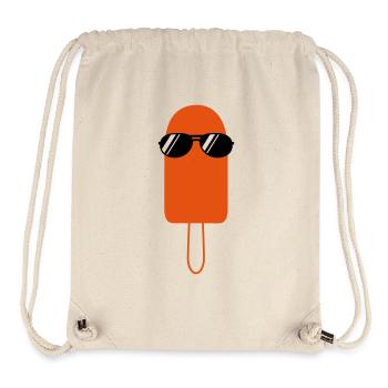 Eis am Stiel - Stanley/Stella recycelter Gym Bag - Naturweiß - Vorne