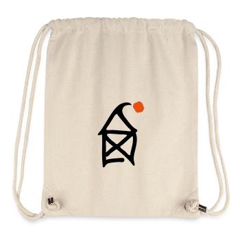 House of St. Nicholas - Stanley/Stella Recycled Gym Bag - natural - Front