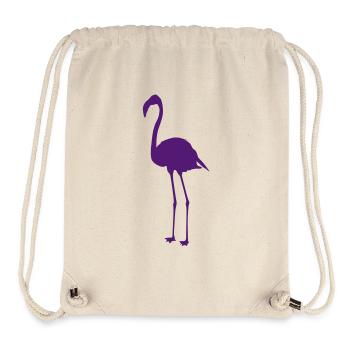 Flamant - Sac à cordon recyclé Stanley/Stella - blanc naturel - Devant