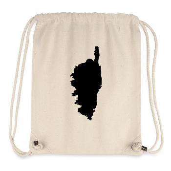 Korsika - Stanley/Stella recycelter Gym Bag - Naturweiß - Vorne