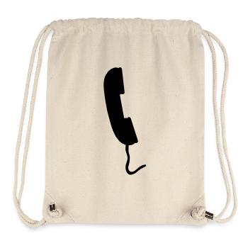 telefon - Stanley/Stella recycelter Gym Bag - Naturweiß - Vorne