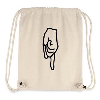 pfeil - Stanley/Stella recycelter Gym Bag - Naturweiß - Vorne