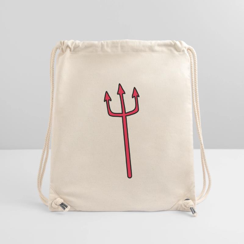 Devil Trident weapon lancing Stanley/Stella Recycled Gym Bag