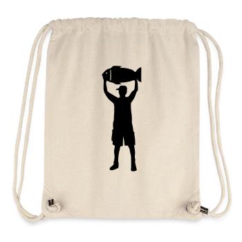 Angler Fisher - Stanley/Stella Recycled Gym Bag - natural - Front