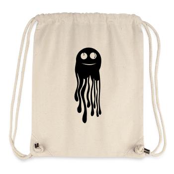 Cute Monster - Stanley/Stella Recycled Gym Bag - natural - Front