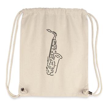 alto saxophone - Stanley/Stella Recycled Gym Bag - natural - Front