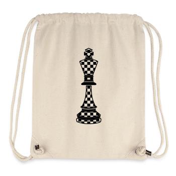 Chess king plaid - Stanley/Stella Recycled Gym Bag - natural - Front