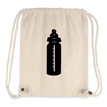 baby_milch_flasche_flaeschchen - Stanley/Stella recycelter Gym Bag - Naturweiß - Vorne