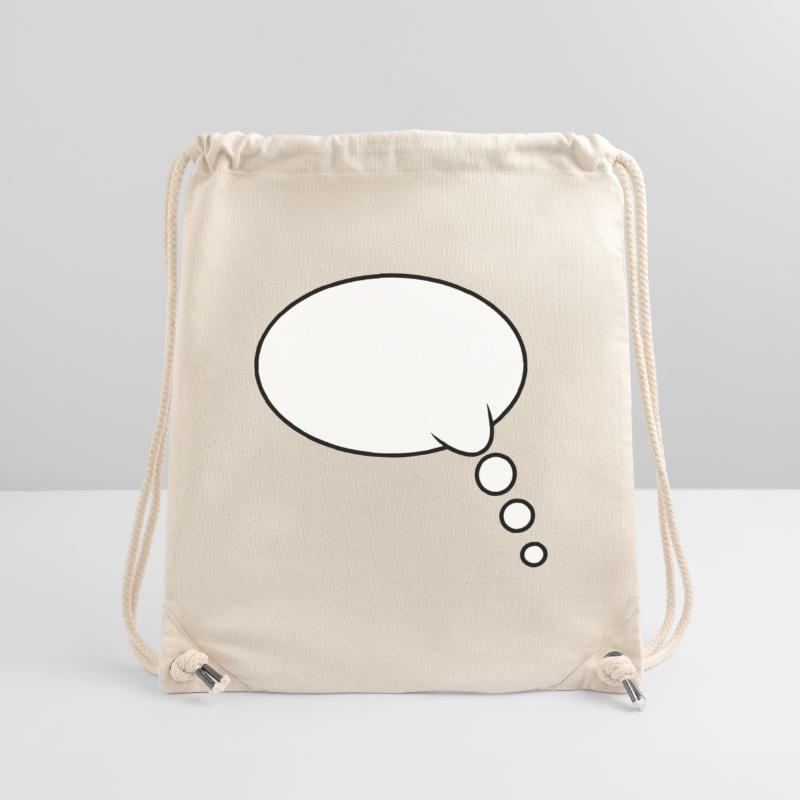 Pensée : Bubble Design Sac à cordon recyclé Stanley/Stella