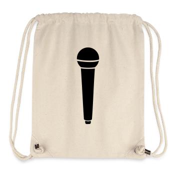 microphone - Stanley/Stella Recycled Gym Bag - natural - Front