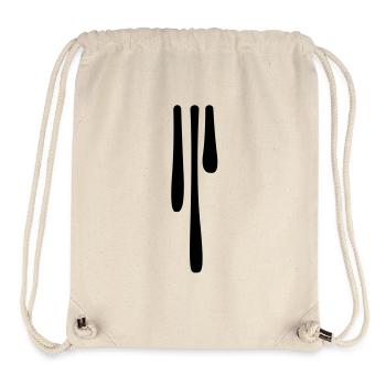 drips_4 - Stanley/Stella Recycled Gym Bag - natural - Front