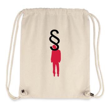 Hanging Lawyer Color - Stanley/Stella recycelter Gym Bag - Naturweiß - Vorne