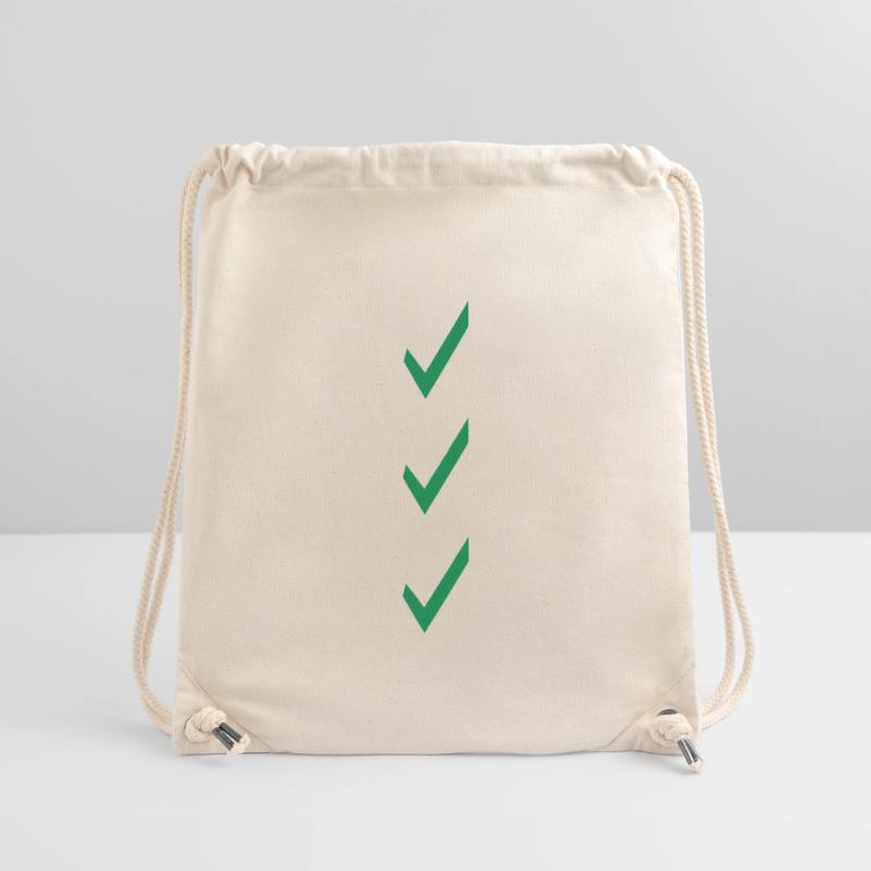 check-list Sac à cordon recyclé Stanley/Stella