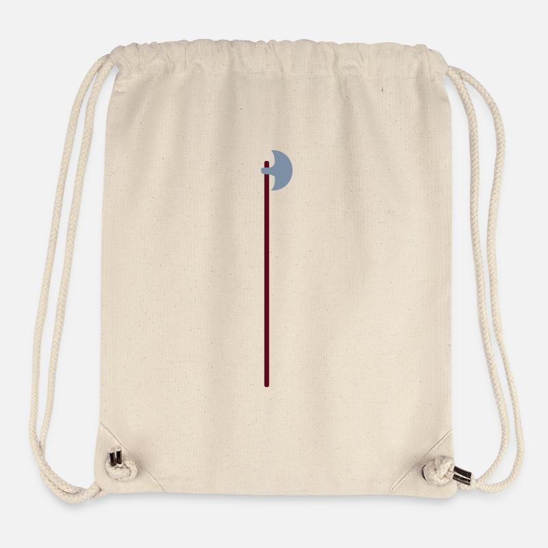 Lance - Sac à cordon recyclé Stanley/Stella - blanc naturel