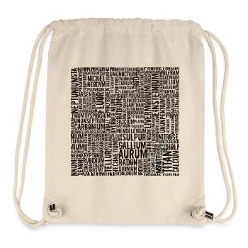 Chemische Elemente... - Stanley/Stella recycelter Gym Bag - Naturweiß - Vorne