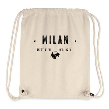 Milan - Stanley/Stella recycelter Gym Bag - Naturweiß - Vorne