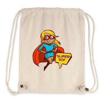Super Mutter - Stanley/Stella recycelter Gym Bag - Naturweiß - Vorne