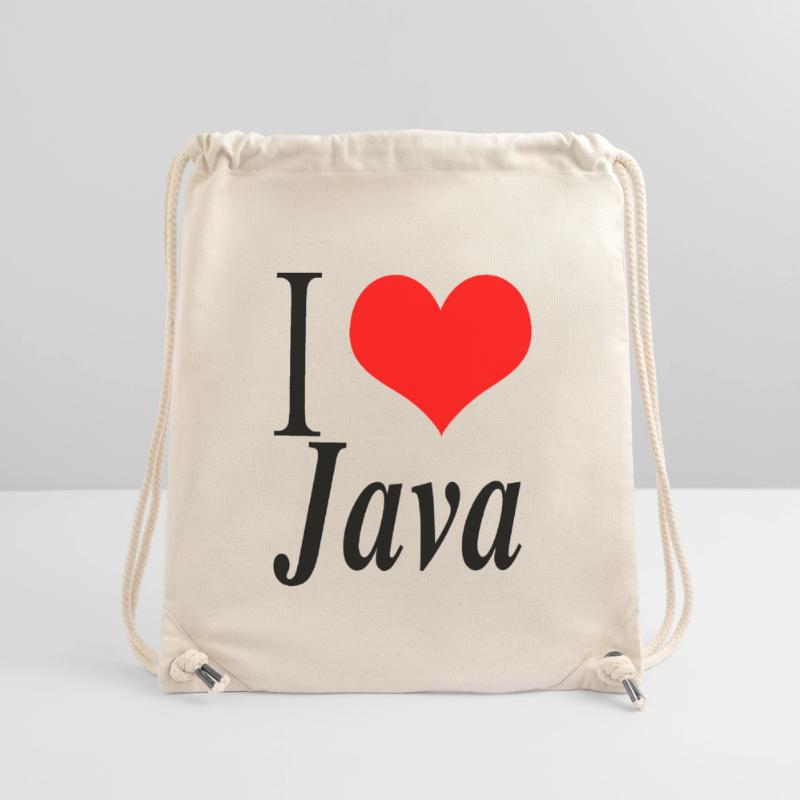 J'adore Java Sac à cordon recyclé Stanley/Stella