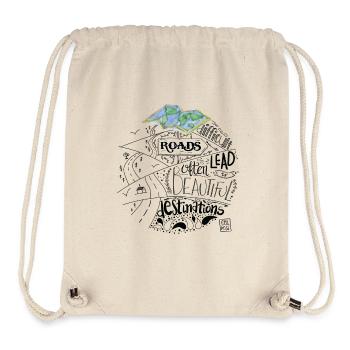 Travel, 19 - Stanley/Stella Recycled Gym Bag - natural - Front