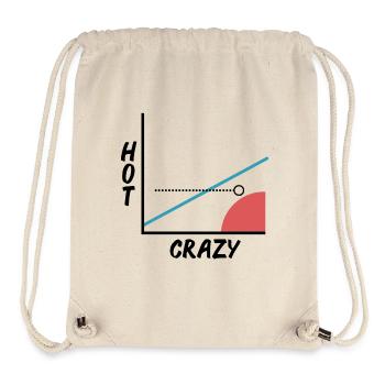Crazy Hot Scale - Graphisme - Graphique - Barny - Sac à cordon recyclé Stanley/Stella - blanc naturel - Devant