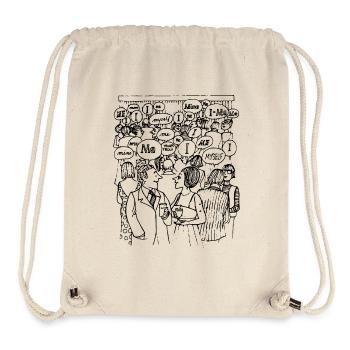 Unsere Narzisstische Gesellschaft - Stanley/Stella recycelter Gym Bag - Naturweiß - Vorne