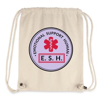 Emotional Support Human - Stanley/Stella recycelter Gym Bag - Naturweiß - Vorne