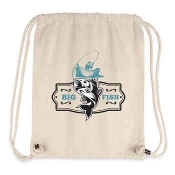 BIG FISH - Stanley/Stella Recycled Gym Bag - natural - Front