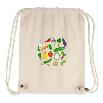 vegetables - Stanley/Stella Recycled Gym Bag - natural - Front